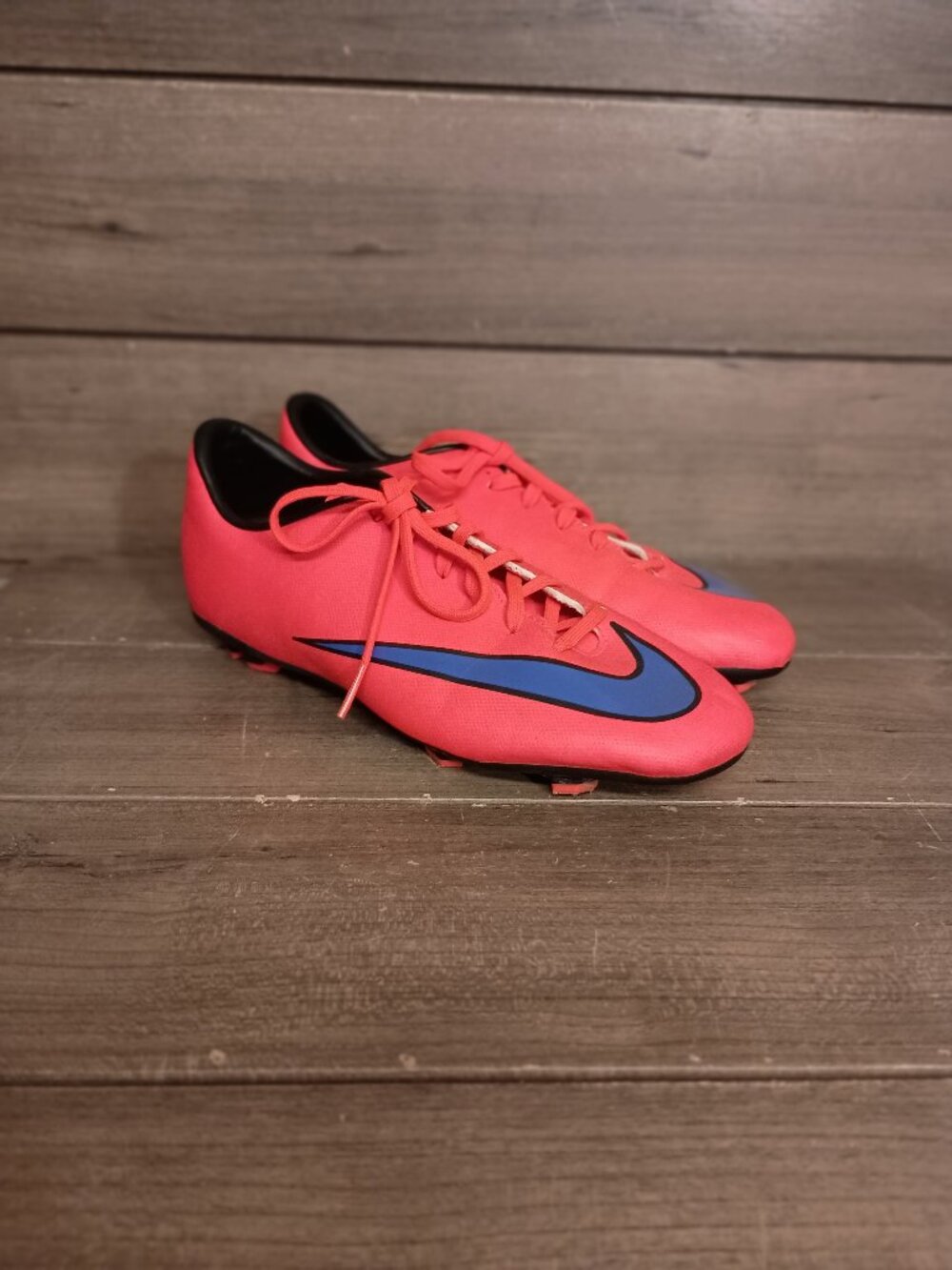 Nike Mercurial Youth Girls Soccer Cleats Size 6Y Pink Purple 651634-650